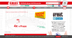 Desktop Screenshot of emas.cz